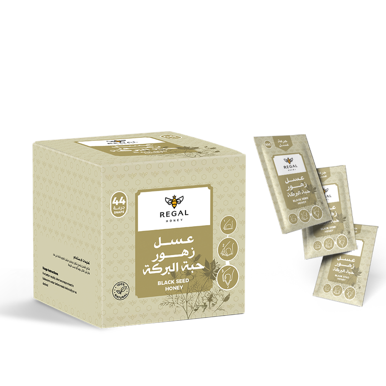 عسل حبة البركة - 44 جرعة × 10 جرام