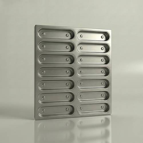 Non-Stick Baguette Tray 40×60×16 cm – 14 Molds