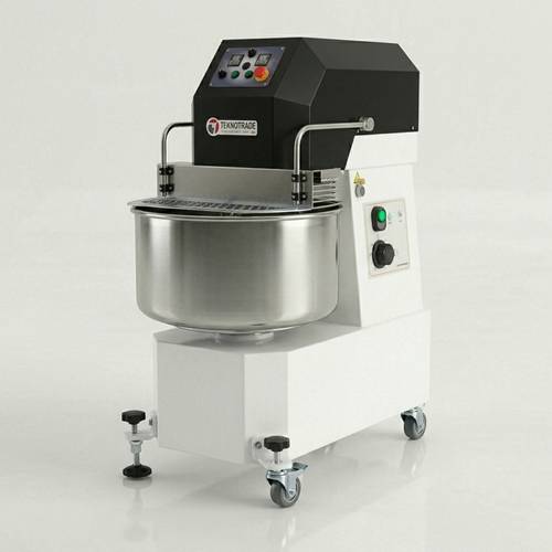 60KG Italian Spiral Dough Mixer – Dual Speed with Reverse