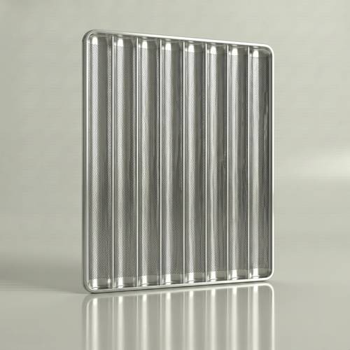 Aluminum Samouli Bread Tray 60×80 cm – 8 Rows
