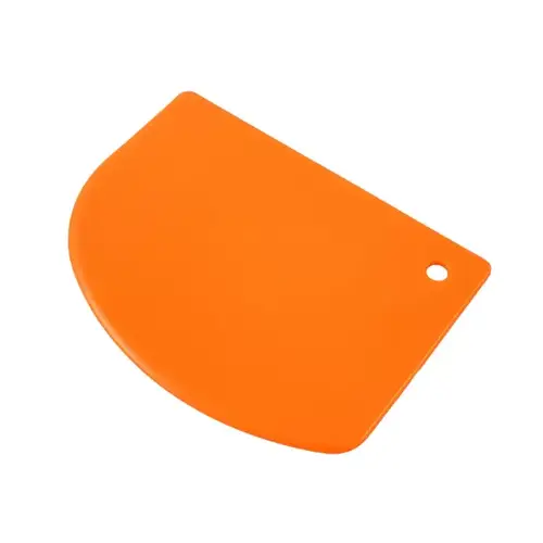 Multipurpose Dough Cutter and bench Scraper from BPA Free plastic 15.6 * 10.4 CM