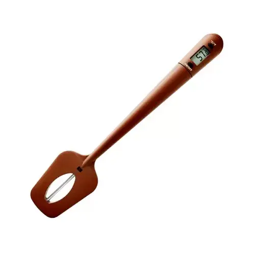 Digital Thermometer Silicone Spatula – Fast Read for Chocolate & Candy, with Removable Stainless Probe (-50 to 300°C)