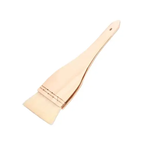 Large Natural Wooden Pastry Basting Brush with Food-Safe Bristles – Multi-Use for Baking & Grilling (24 cm)