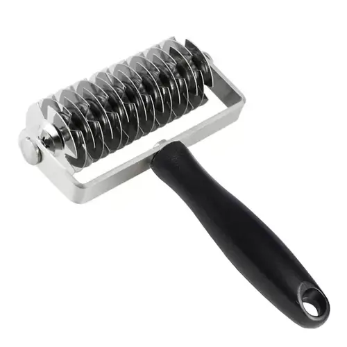 Dough Lattice Pastry Cutter, Stainless Steel 304 With Ergonomic Rubber Non-slip Grip