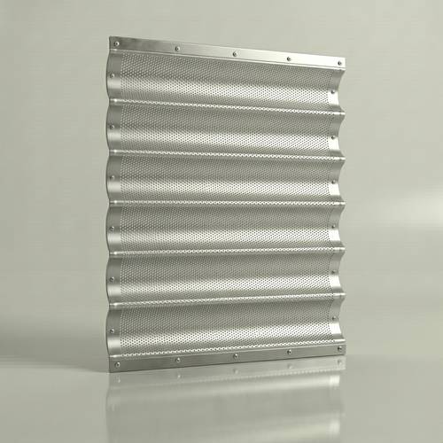 Aluminum Baguette Baking Tray 40×60 cm – 6 Rows