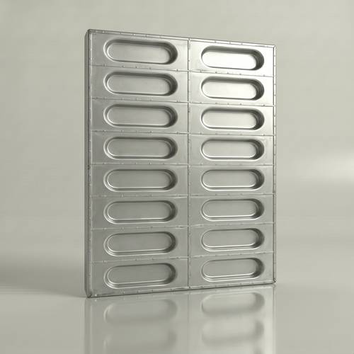 Aluminum Kaiser Bread Baking Tray 40×60 cm – 16 Cavities