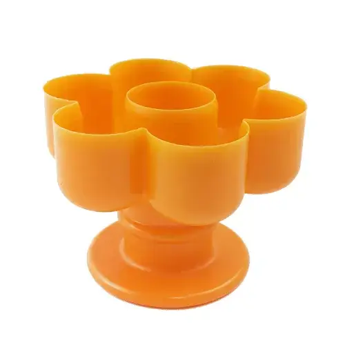Flower Shape Donut Cutter from Food-Safe Plastic with Non-Stick Coating and Easy Release