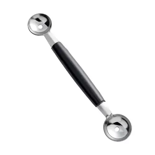 Double Head Spoon Fruit Ice Cream Ball Spoon, Stainless Steel