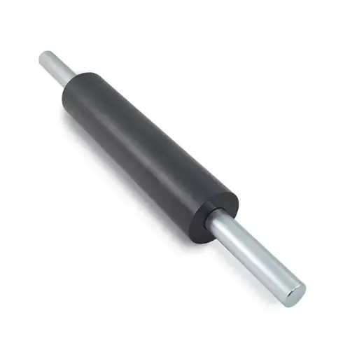 Carbon Steel Rolling Pin with Non-Stick Surface and Removable Stainless Steel Handle – Large 48 cm