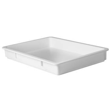 Food Grade Plastic Dough Proofing Box 45×65×9 cm - For Bakeries & Commercial Kitchens