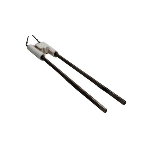 Long Double Ignition Electrode for Burner