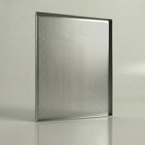 Perforated Aluminum Bread Baking Tray 40×60 cm - For Bakeries & Commercial Kitchens