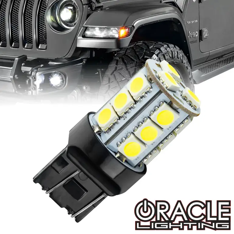 لمبة إشارة الإنعطاف الأمامية DRL LED (جيب رانجلر/جلاديتور صحارى/روبيكون-Jeep Wrangler Sahara/Rubicon) من أوراكل (مفرد)