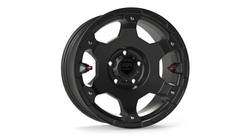 Nomad Off-Road Wheel – Deluxe – 5x5" – Metallic Black – Each *طلب خاص*