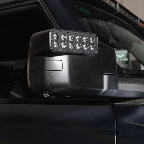 ORACLE LIGHTING FORD BRONCO LED PUDDLE LIGHT UPGRADE FOR OFF-ROAD SIDE MIRROR DITCH LIGHTS