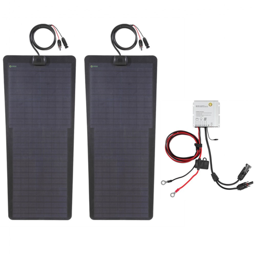 الواح الطاقة الشمسية لشحن البطارية 90W واط (تويوتا لاندكروزر LC200 2016-2021)