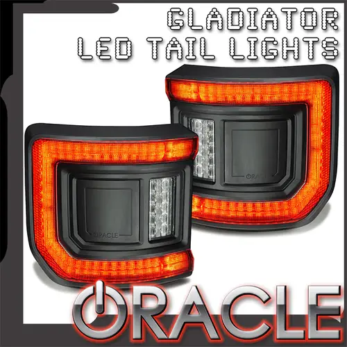 مصابيح خلفية LED من أوراكل (جيب جلاديتور-Jeep Gladiator JT)