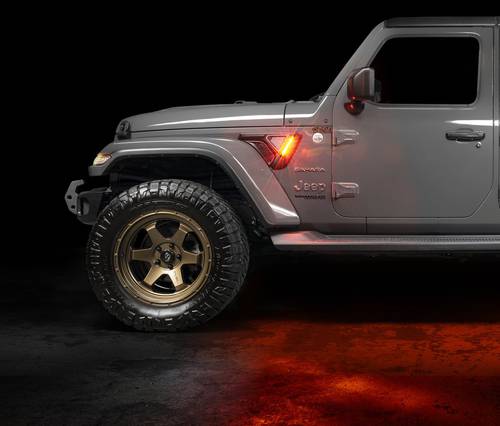 إضاءة جانبية LED من أوراكل (جيب رانجلر/جلاديتور-Jeep Wrangler JL/Gladiator JT)