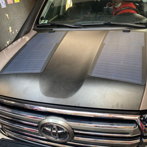 Toyota Land Cruiser LC200 (2016-2021) Lensun 90W(2x45W) Car Hood/Bonnet Solar Panel