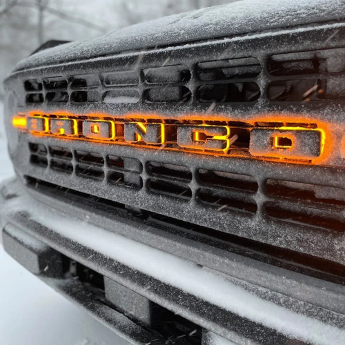 شعار LED أحرف مضيئة -كهرماني- من أوراكل (فورد برونكو-Ford Bronco)