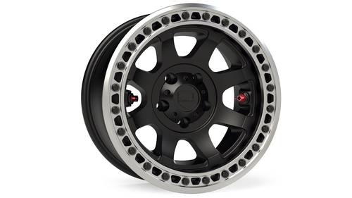 Olympus Beadlock Off-Road Wheel – 5x5” – -12mm – Metallic Black *طلب خاص*