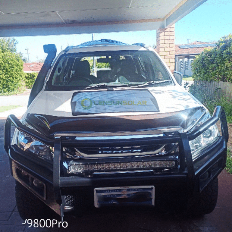 ايسوزو مو-اس Isuzu MU-X 2nd Gen (2020-Present) - الواح الطاقة الشمسية لشحن البطارية (85W واط)