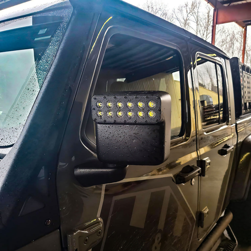 ORACLE Lighting LED Off-Road Side Mirrors for Jeep Wrangler JL / Gladiator JT