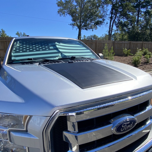 Ford F-150 (2015-2020) Lensun 90W 12V Car Hood/Bonnet Solar Panel