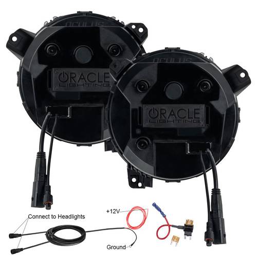 مصابيح أمامية Bi-LED من أوراكل (جيب رانجلر/جلاديتور-Jeep Wrangler JL/Gladiator JT)