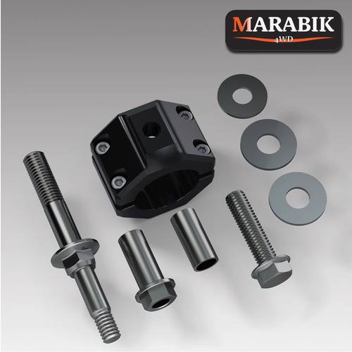 طقم دعامة تثبيت مُثبِّت التوجيه TeraFlex JK – قضيب التوجيه الأصلي