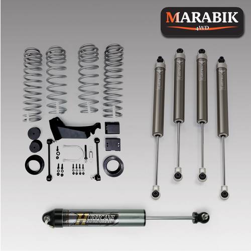 بكج رانجلر JL  اربعة ابواب  لفت كت هوريكان 2.5 - مساعدات فالكون 2.0 - مساعد دركسون هوريكان