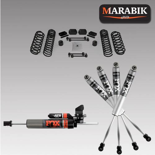 بكج رانجلر 2DR - 4DR JL لفت كت 2.5 - مساعدات FOX - مساعد دركسون FOX ATS2
