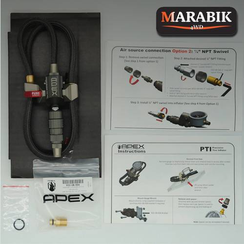 منفاخ إطارات Apex Precision بدون مقياس