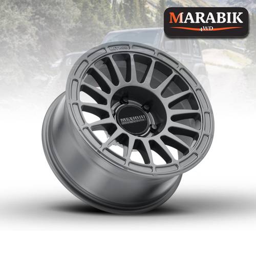 MR314, 17x8.5, 0mm Offset, 5x5, Titanium, Method Race Wheelsl