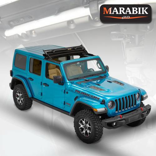 جيب رانجلر JL & JT 18-25، سقف ناعم Sunrider، Twill Premium