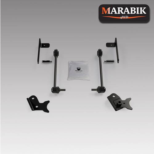 Teraflex JL / JT: طقم فصل سريع لقضيب التوازن الأمامي (رفع من 0 إلى 6 بوصات)