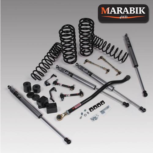 طقم رفع JKS 2.5 بوصة | J-Venture | Wrangler JL بأربعة أبواب - ممتصات صدمات FOX Adventure Series