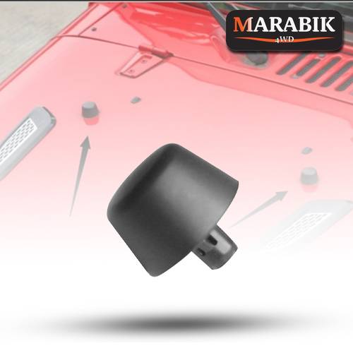 غطاء كبوت مطاطي جيب رانجلر 07 - 17 JK طقم عدد 2