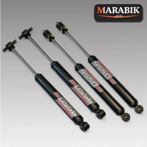 جيب JK: طقم امتصاص صدمات مزدوج الأنبوب 9550 VSS (رفع 3-4 بوصات)