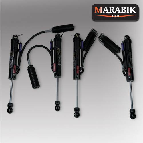 ممتصات صدمات Hurricane Performance Adventure Series مقاس 2.5 بوصة مزدوجة التجاوز لسيارات Jeep Wrangler JL وJT و392