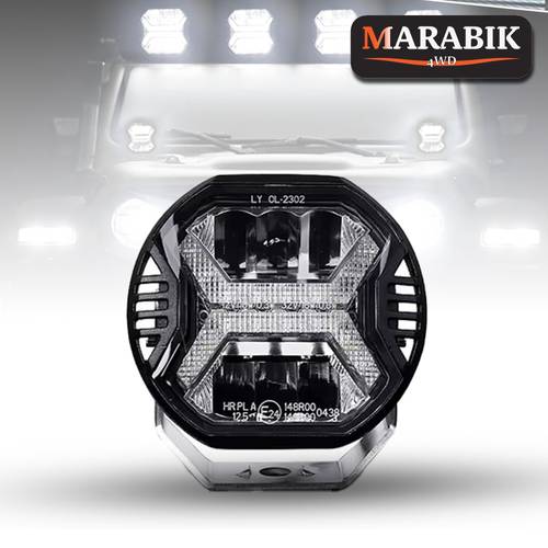 طقم مصابيح ليد للطرق الوعرة  عدد 2 مخصص 4×4