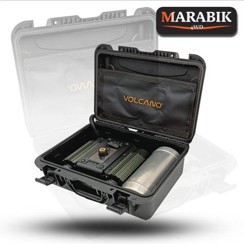 طقم ضاغط الهواء المحمول عالي الأداء Volcano Twin-K500T