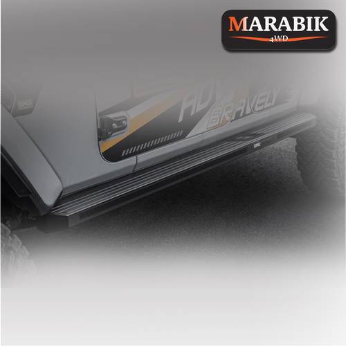 دعاسة جانبية رانجلر من الألومنيوم من سلسلة OMU JL 4DR 
