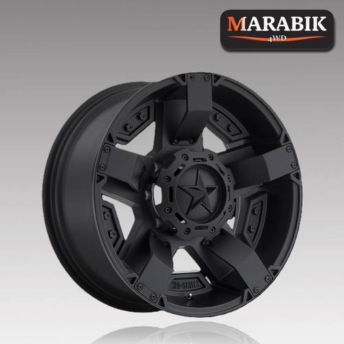 جنط اصلي مقاس 18 دودج رام ماركة XD WHEELS لون اسود مطفي  السعر للحبه