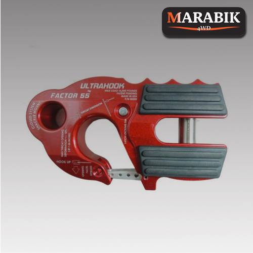 مجموعة تثبيت خطاف ورافعة Ultrahook - أحمر