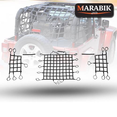 إكسسوارات ديكور شبكي مخصص بابين رانجلر 2007 - 2017 JK