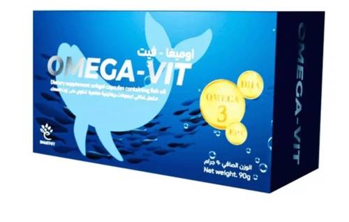 أوميجا فيت 60 كبسولة جيلاتينية من سمارت فيت