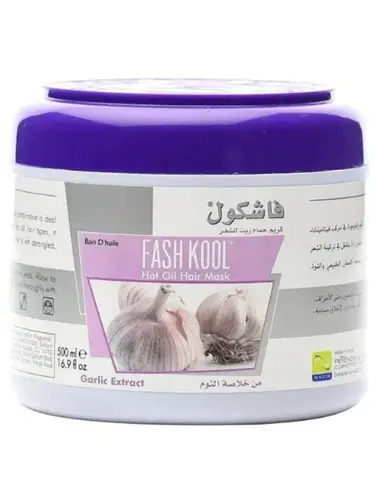  حمام زيت فاشكول بخلاصة الثوم 500 مل