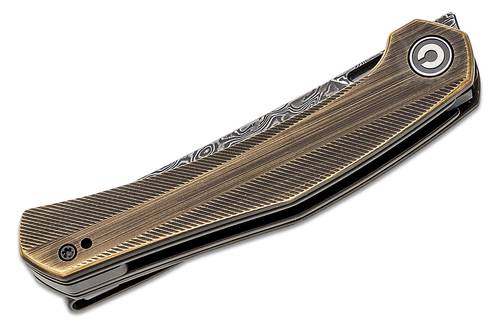 CIVIVI Knives C20013-DS2 Elijah Isham Lazar Front Flipper Knife 3.31" Damascus Blade