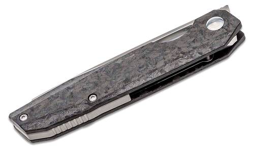 Kizer Cutlery Ki4545A2 Gage Genie Front Flipper Knife 3.42" S35VN 